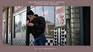 falling asleep at dally's place | the outsiders ambience (white noise, talking, soft jazz music) screenshot 4