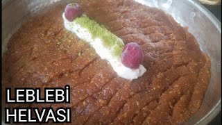 LEBLEBİ HELVASI /LEBLEBİ TOZUYLA HELVA TARİFİ OSMANLI MUTFAĞI (MASTERCHEF)