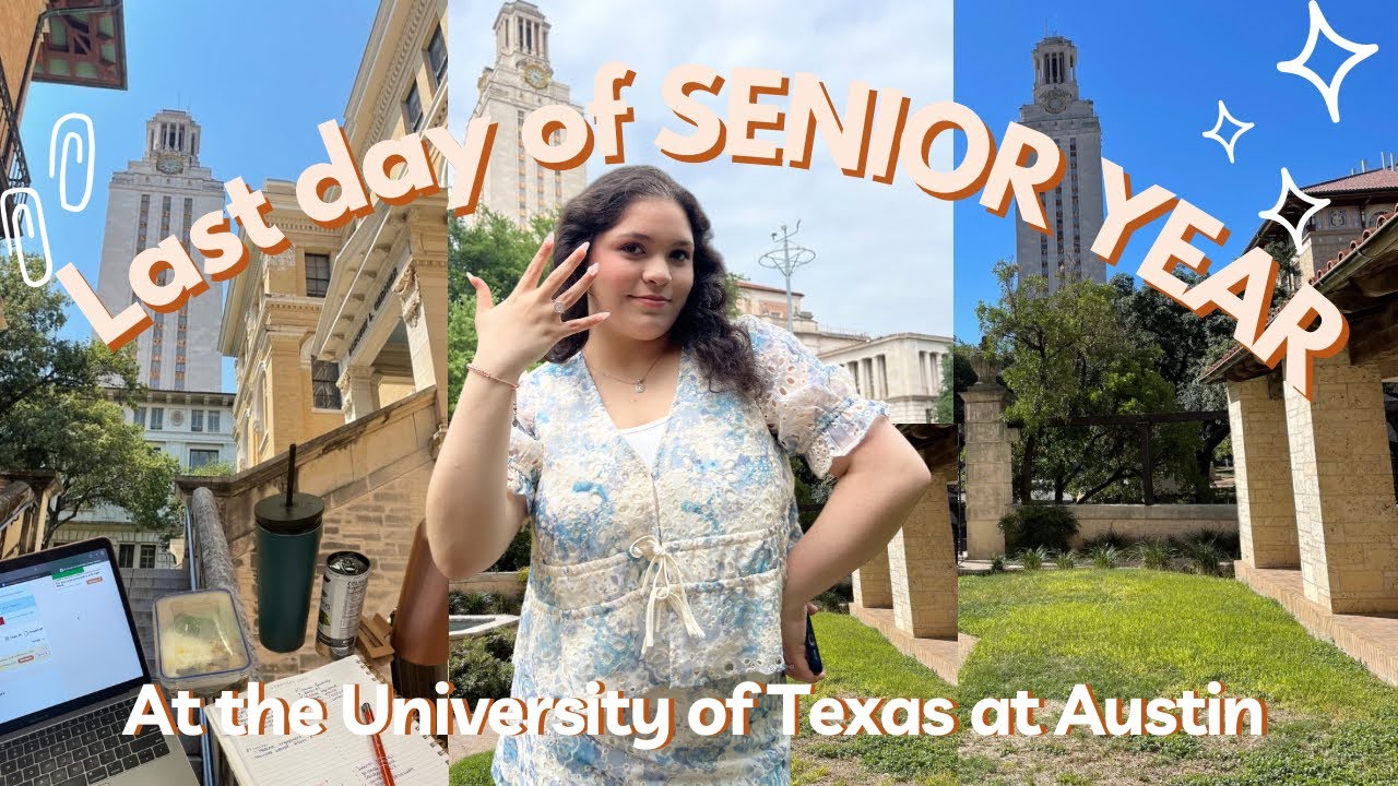 Last day of uni as a senior @ UT AUSTIN 🧸🖇️📓