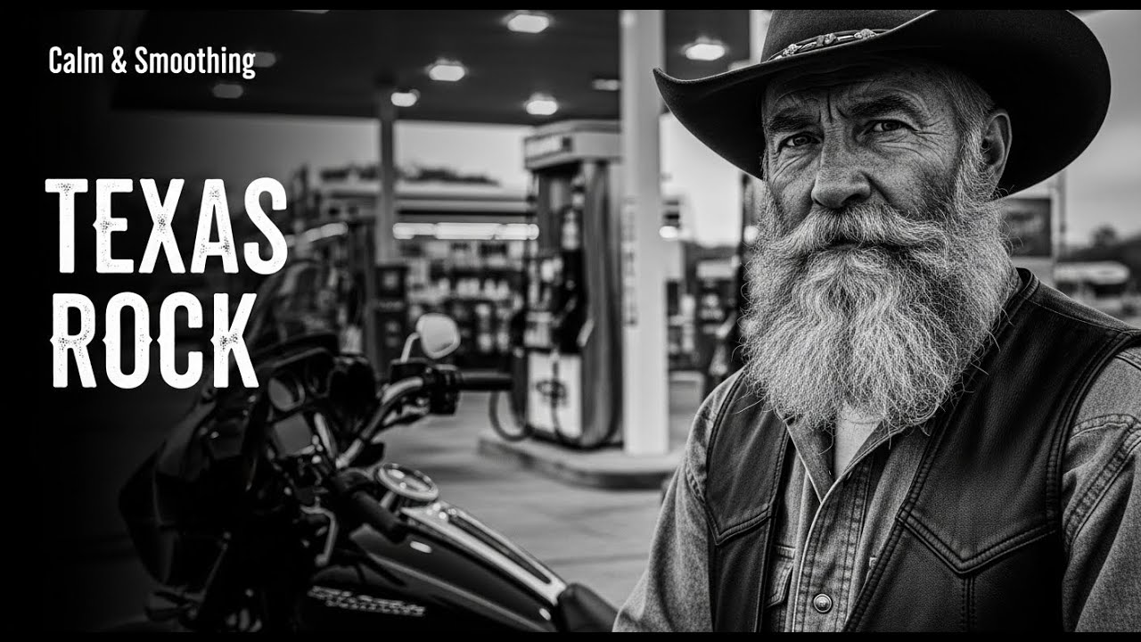Texas Outlaw Rock N Roll Vibes: Raw Biker Guitars & Blues Spirit #66