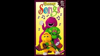 Barney Home Video - Barney Songs (1995 VHS Release)