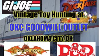 Vintage Toy Hunting at the OKC Goodwill Outlet!