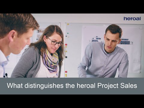 What distinguishes the heroal Project Sales (Part 2) | heroal Services