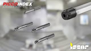 ISCAR PICCOINDEX: Montaje en Portaherramientas