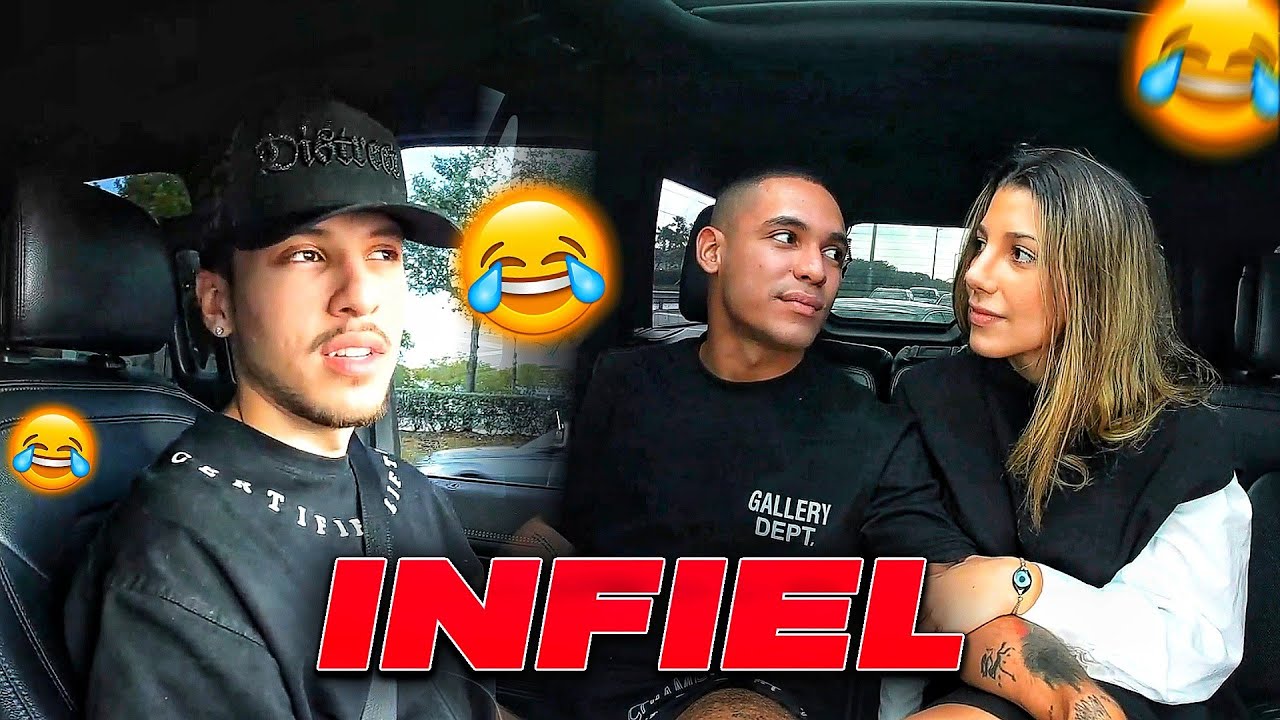 Leandro le puede ser infiel a Paty | Apostando a raparce la Cejas, Samulx