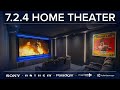 Incredible home theater tour 724 w a timeless collection of memorabilia sony anthem paradigm