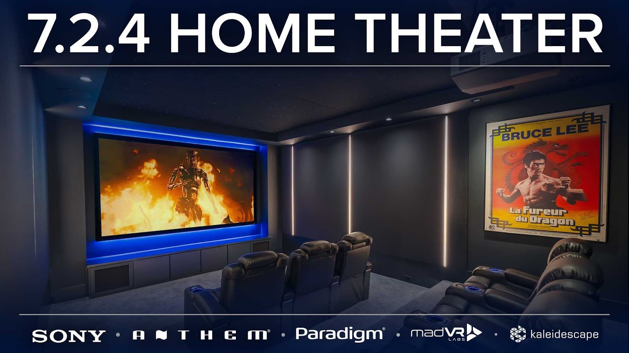 INCREDIBLE Home Theater Tour (7.2.4) w/ a Timeless Collection of Memorabilia! Sony, Anthem, Paradigm