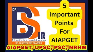 Most Important Points For AIAPGET And Homeopathic Exam | Homeopathy | Dr.Bhavesh Sir Classes/Video 5