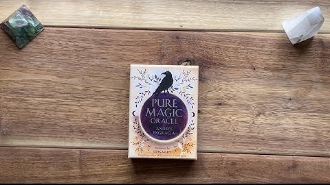 Pure Magic Oracle unboxing/walkthrough/flip through