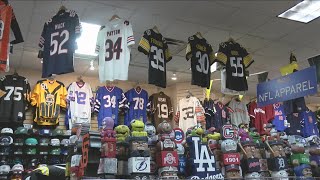Local sports store sees increase in sales as local sports teams are playing well