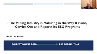 Opening Remarks: ESG Mining Must Get Sustainability Right