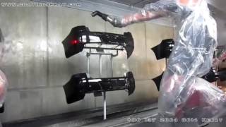 Automatic Car Bumper Painting Line by Robotic Paint Shop Manufacturer