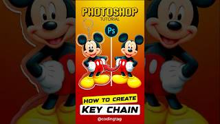 How to create a Key Chain in Photoshop #photoshoptutorial #keychaindesign #learnphotoshop