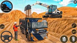 Railroad Builder Simulator 3D - Highway Excavator Construction JCB - Android GamePlay Part 31 screenshot 3