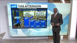 Expect lows below freezing tonight