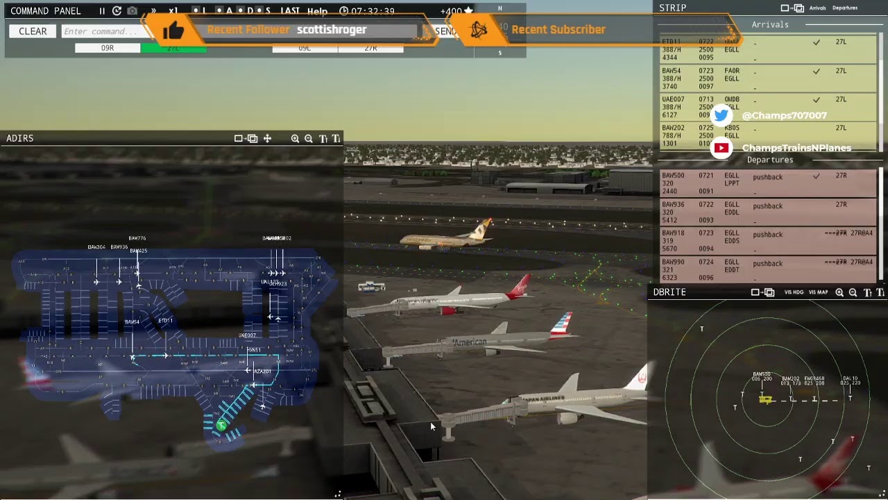 Tower!3D Pro London Heathrow Dual Landings