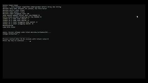 Program Tentang Array & String, Fungsi, dan Struktur Dev C++ || Tugas UAS Algoritma Pemprograman