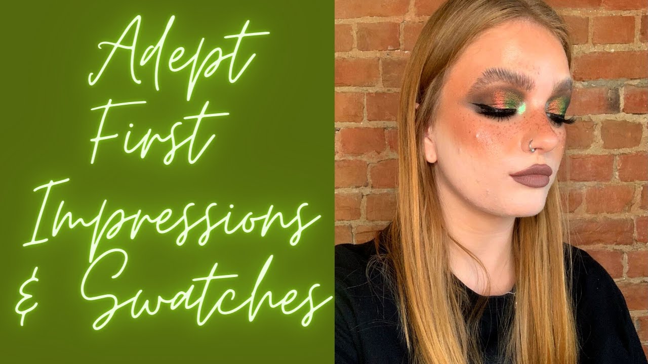 Adept Cosmetics First Impressions & In Depth Swatches! | Plain Jane, Ninhydrin, & Kodanne Palettes