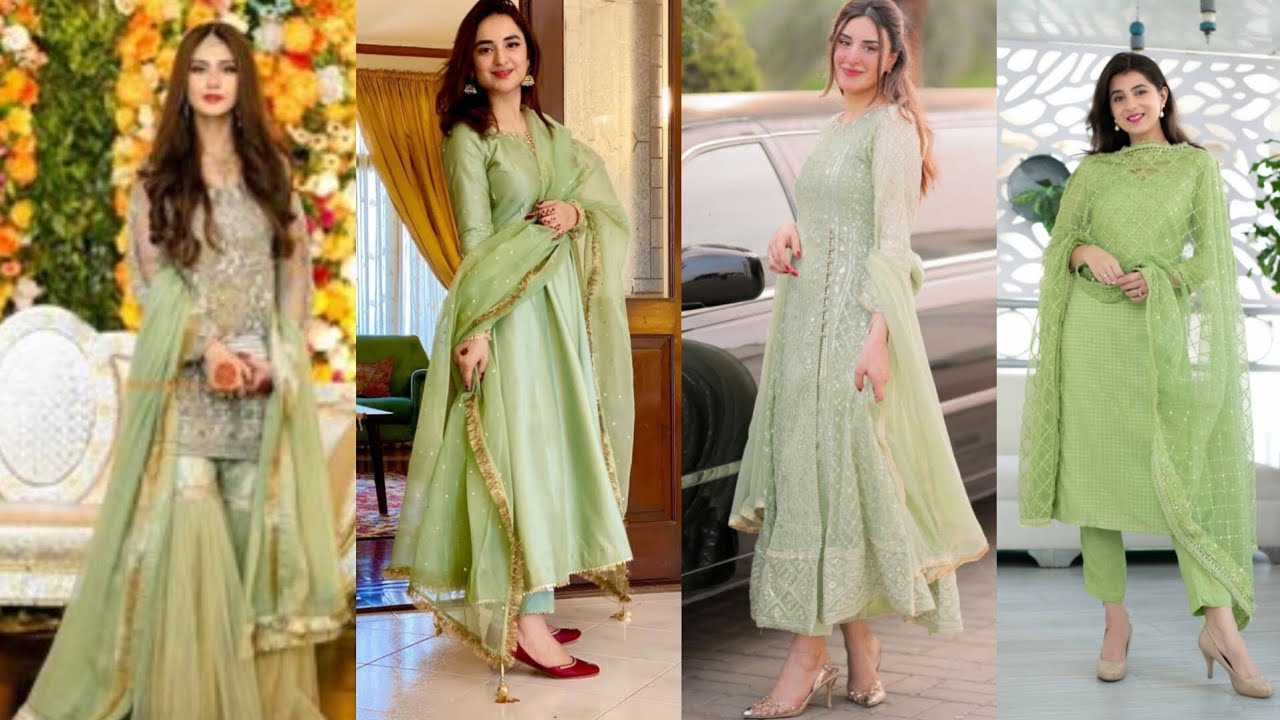 Light green Colour Combination Suits Ideas For Upcoming season|2026
