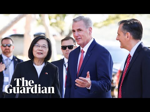 US House speaker McCarthy stresses urgency of arms sales after meeting Taiwan president