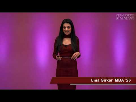 Making the World Easier to Open: Rethinking Physical Accessibility  |  Uma Girkar, MBA ’26