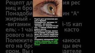 Домашний Рецепт Красоты: Тёмные Ресницы Без Туши!