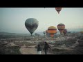 The Hot-Air Balloon Festival at Cappadocia, Turkey