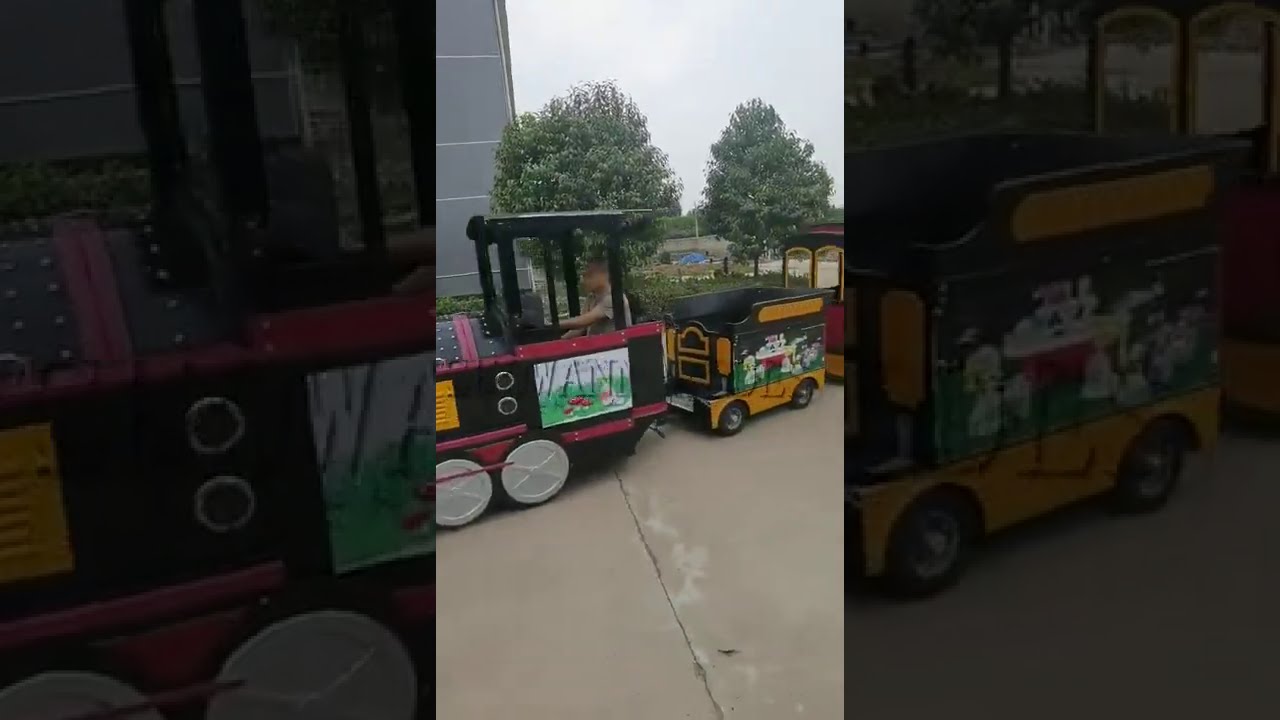 5000$ used electric trackless train rides for sale