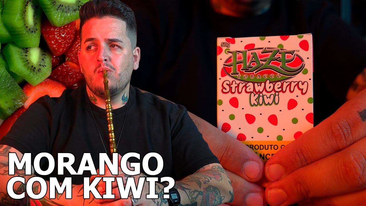 HAZE STRAWBERRY KIWI - NOVAMENTE NO BRASIL!