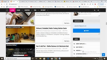 How to activate Feedburner for email subscriber in blog