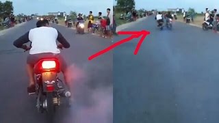 Balap Liar Ninja Paling Tr4Gis Jatuh