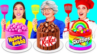 Me vs Grandma Cooking Challenge | Funny Cooking Tricks by RaPaPa Challenge