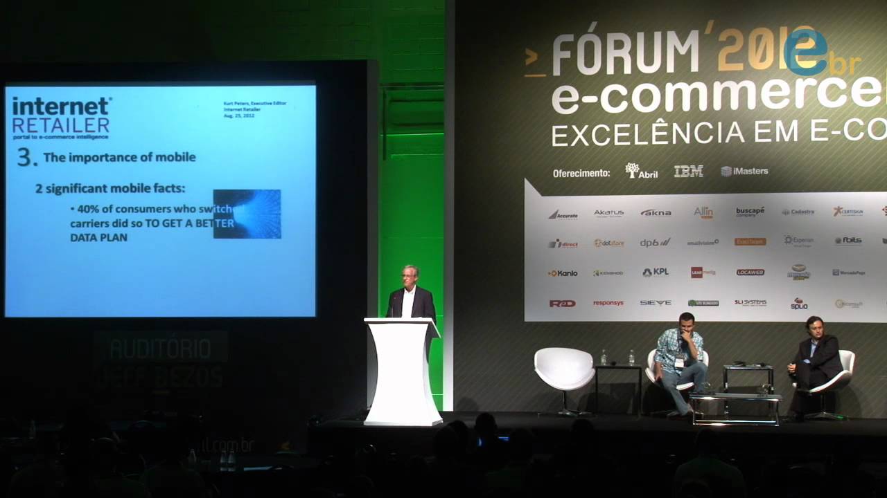 Palestra de Kurt Peters, Flávio Dias e Manoel Lemos no Fórum ECB 2012 ...