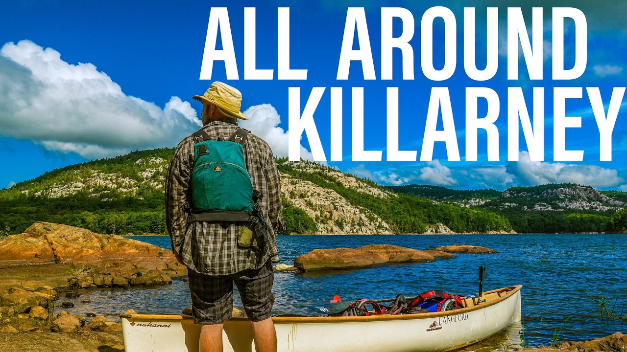 10 Day Backcountry Canoe Camping Loop in Killarney   George lake , O S A  , Baie Fine , Nellie Lake