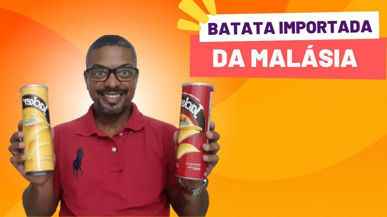 PROVANDO A BATATA JACKER _ IMPORTADA DA MALÁSIA - YouTube