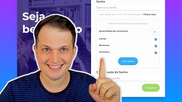 Gerador de senhas seguras com JavaScript - Projeto de JavaScript