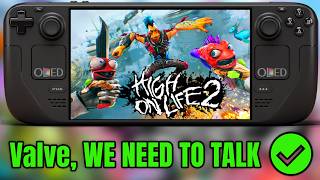 High On Life 2 now Steam Deck VERIFIED 💀 | Playable UE5?