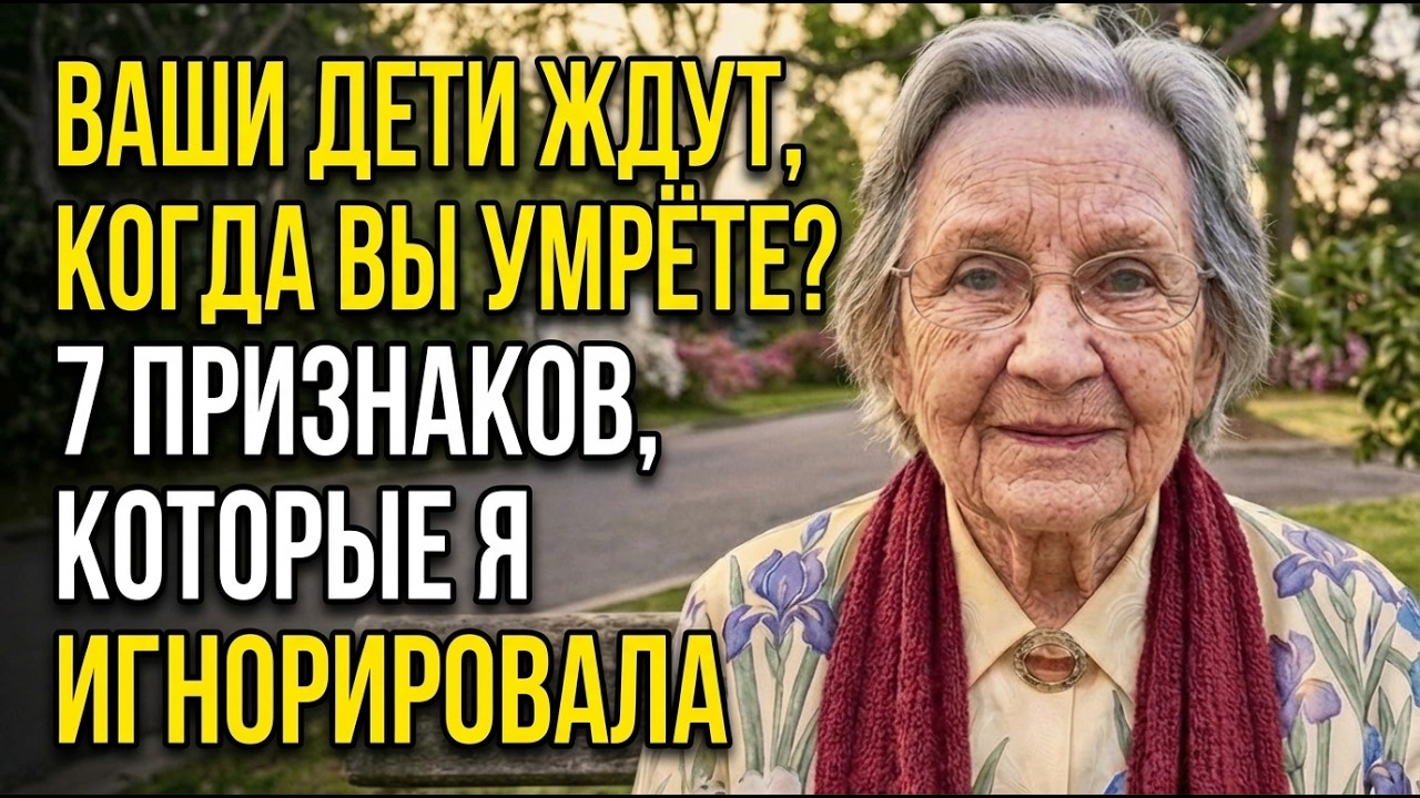 Как Понять, Ждут Ли Ваши Дети Вашей Смерти. 7 Признаков, Которые Я Игнорировала, И Что Делать