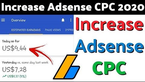 Increase Adsense Account CPC 2020 |Adsense CPC Increase 2020 |How To Get High CPC In Adsense Account