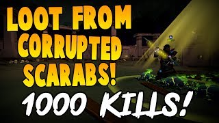 Runescape 2017 | Loot from 1000 Corrupted Scarabs! | Menaphos