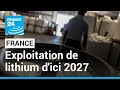 Lune des plus grandes mines de lithium deurope sera exploite en france dici 2027  france 24