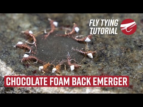 Chocolate Foam Back Emerger | FLY TYING TUTORIAL