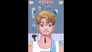 Feed me capy level 25 man’s face cleanup solution.