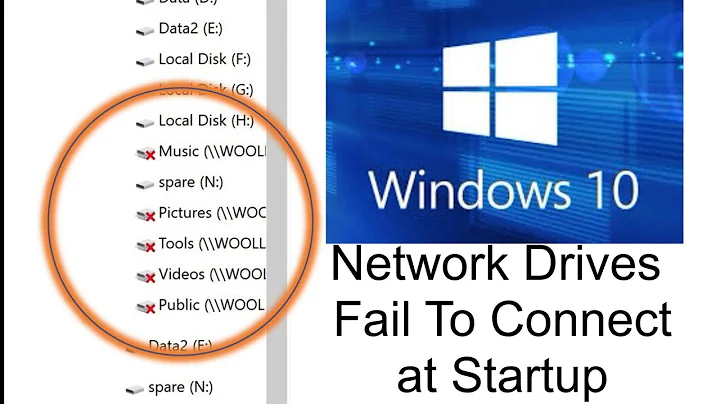 Windows 10: Mapped Drives Fail to Connect