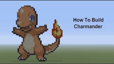 Minecraft Tutorial - Charmander (Pokemon)