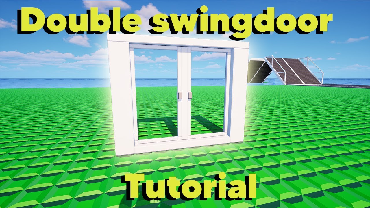 Brickadia Double Swing Door Tutorial (With 4 Toggle Handles!) - YouTube