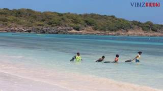 Pasir Putih Nan Alami Menjadi Daya Tarik Pantai Air Cina di Kupang