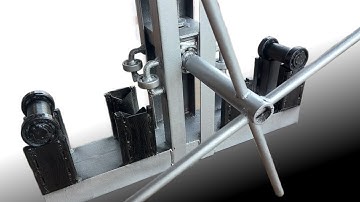 Easy Metal Scroll Bender || Steel Tube bending Machine || Bar Bender