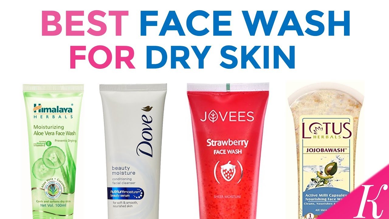 Facial soap for dry skin