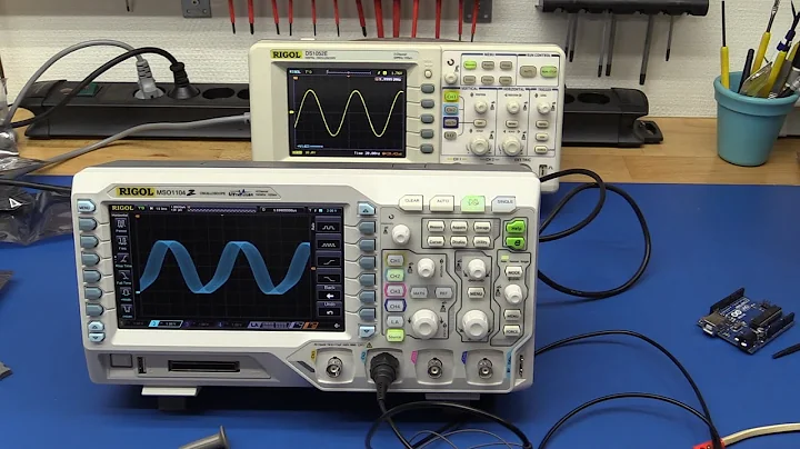 Rigol 1104-Z - Strange modulation / jitter issue - Ec-Projects